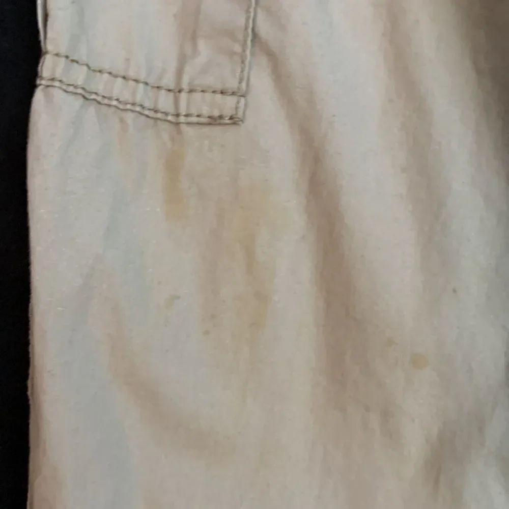 Motherhood Maternity Capris Cargo Pants M Tan - Picture 7 of 8